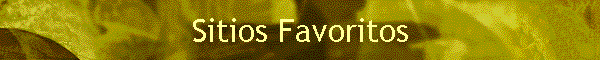 Sitios Favoritos