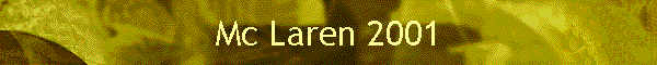 Mc Laren 2001