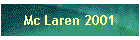 Mc Laren 2001